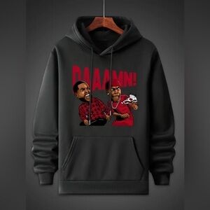 NWOT Friday After Next Pullover Drawstring Sweater Ice Cube Jordan Chris Rock